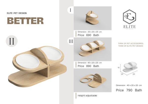 ชามอาหารสัตว์เลี้ยง better