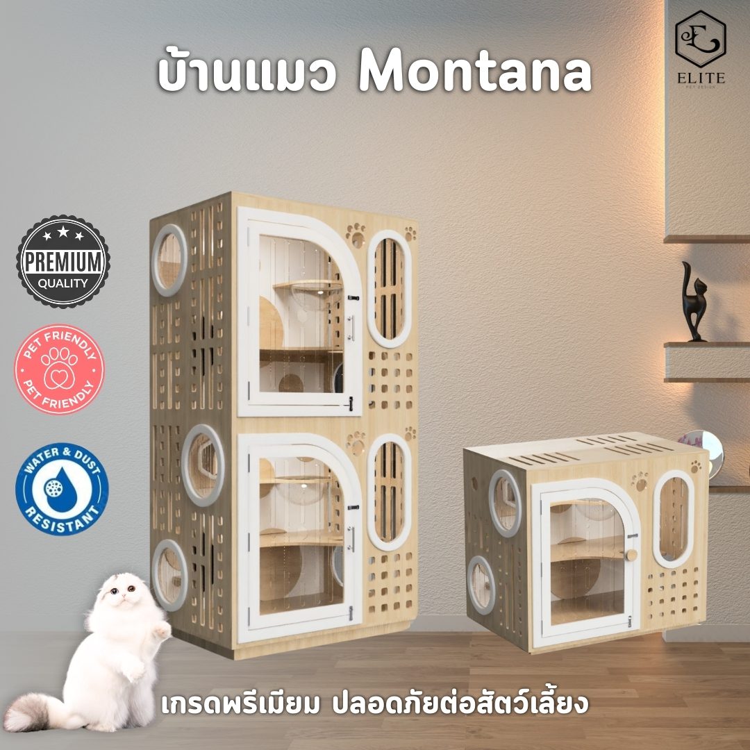 บ้านแมว รุ่น Montana M