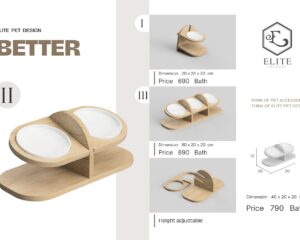 ชามอาหารสัตว์เลี้ยง better